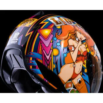 Icon Domain Full Face Helmet Lucky Lid 4 Red