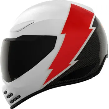 Icon Domain Full Face Helmet Slabtown White
