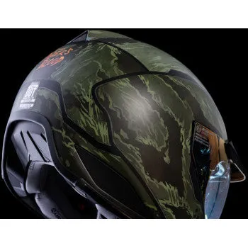 Icon Domain Full Face Helmet Tigers Blood Green