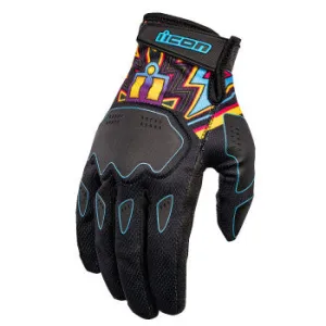 Icon Hooligan Lucky Lid Glove Black