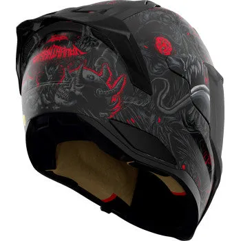 Icon Ultraflite Full Face Helmet Misanthrope MIPS Black