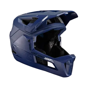 Leatt MTB Enduro 4.0 Full Face Helmet - Blue - 2024