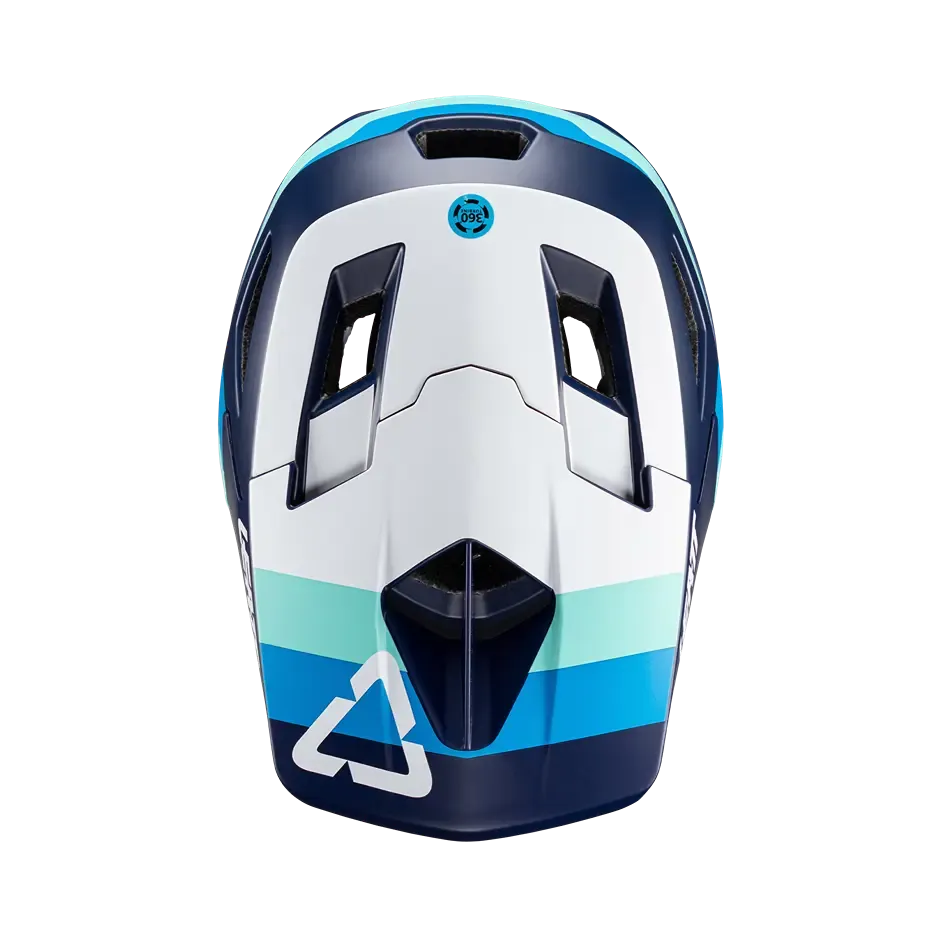 Leatt MTB Gravity 4.0 Full Face Helmet - Blue - 2024