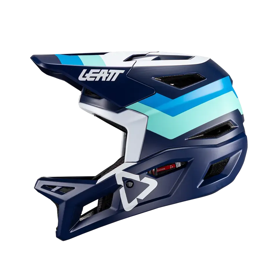 Leatt MTB Gravity 4.0 Full Face Helmet - Blue - 2024