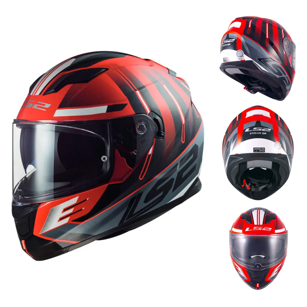 LS2 FF320 EVO STREAM MOTORCYCLE FULL FACE HELMET