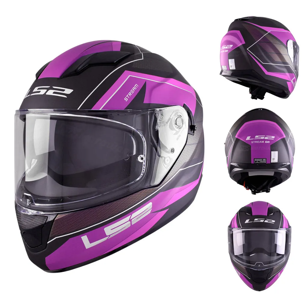 LS2 FF320 EVO STREAM MOTORCYCLE FULL FACE HELMET