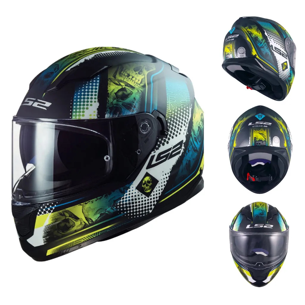 LS2 FF320 EVO STREAM MOTORCYCLE FULL FACE HELMET