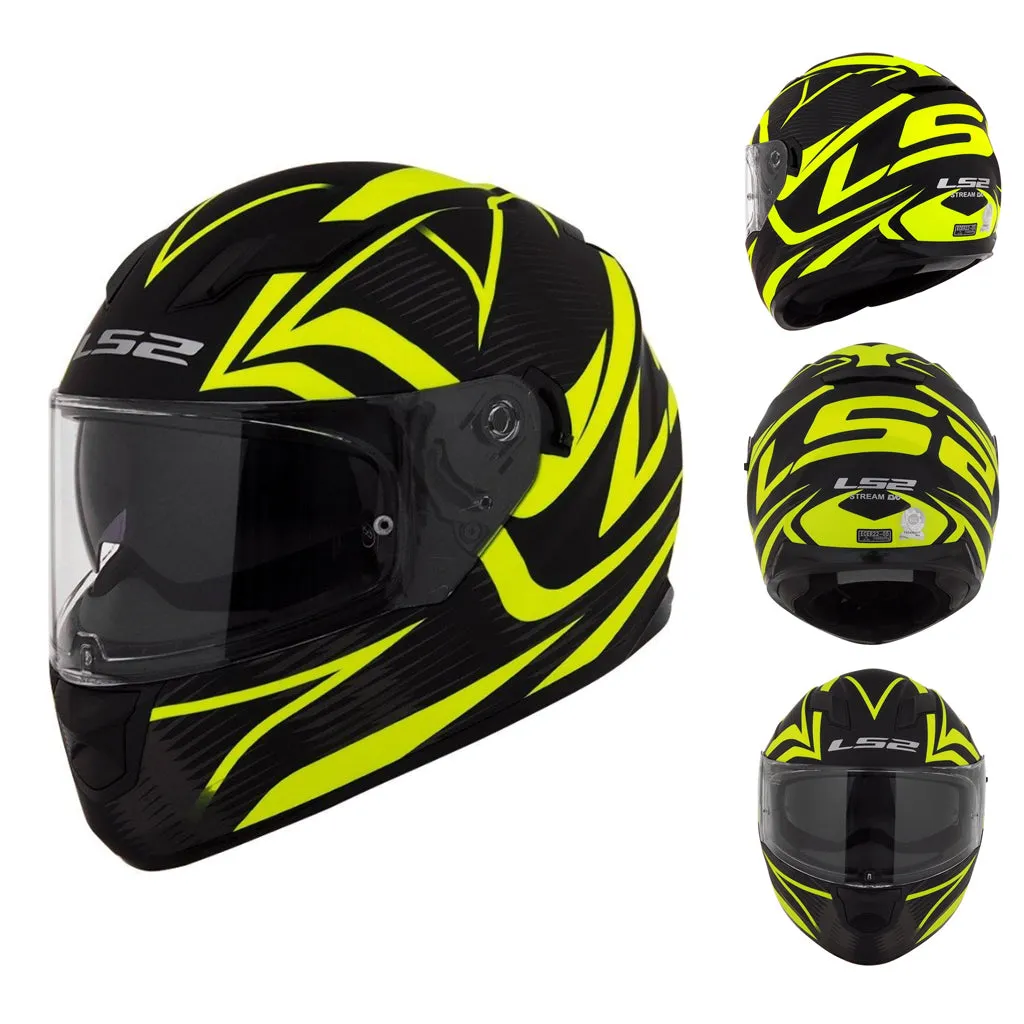 LS2 FF320 EVO STREAM MOTORCYCLE FULL FACE HELMET