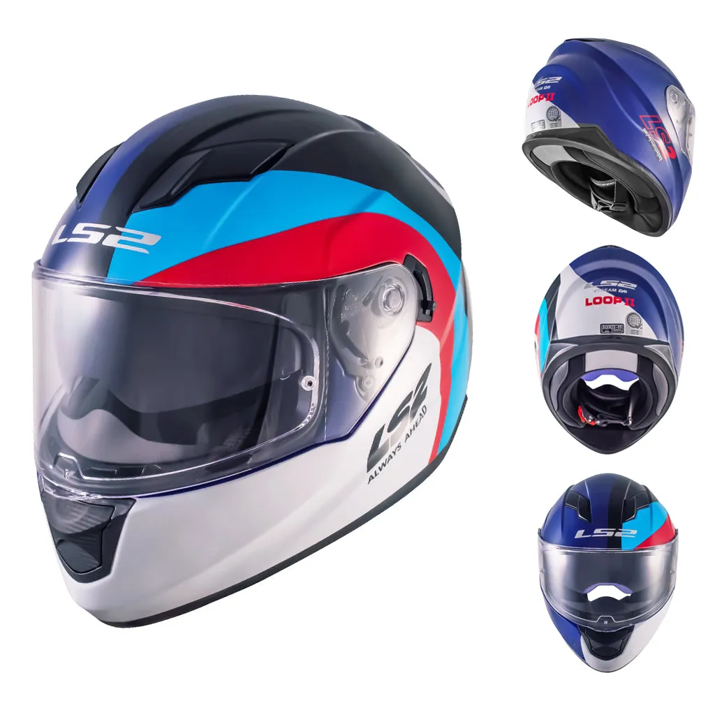 LS2 FF320 EVO STREAM MOTORCYCLE FULL FACE HELMET