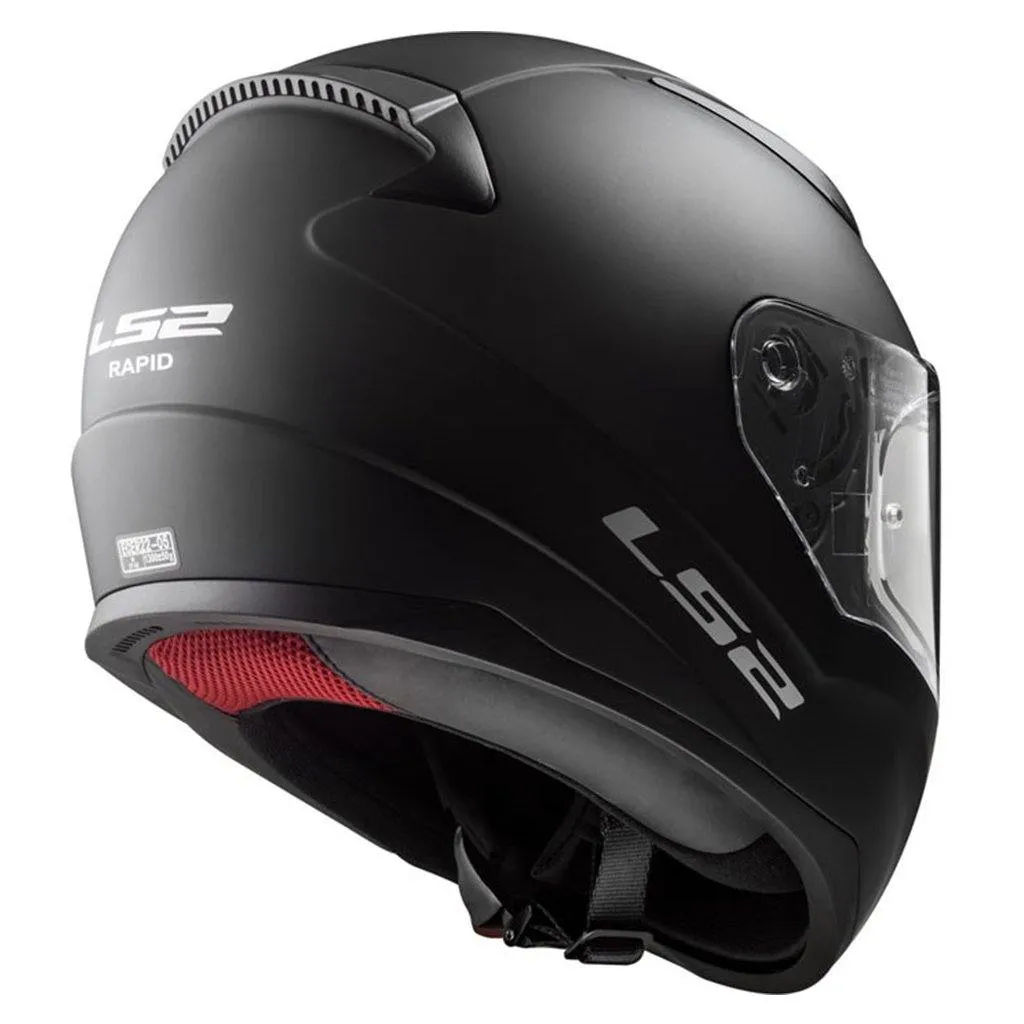 LS2 FF353J RAPID MOTORCYCLE FULL FACE HELMET FOR JUNIOR
