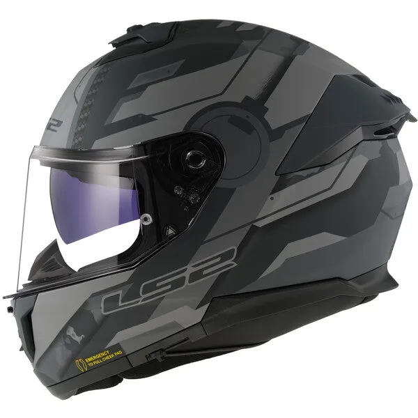 LS2 FF808 STREAM II MOTORCYCLE FULL FACE HELMET