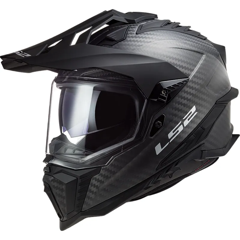 LS2 MX701 EXPLORER CARBON MOTORCYCLE MOTARD HELMET