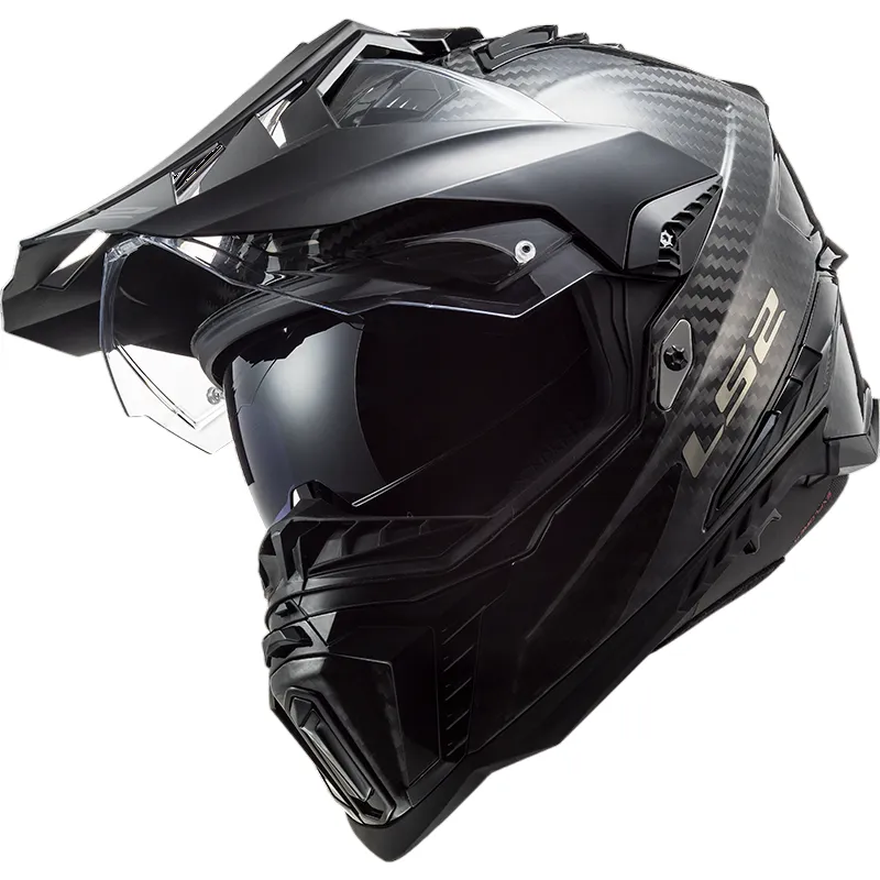 LS2 MX701 EXPLORER CARBON MOTORCYCLE MOTARD HELMET