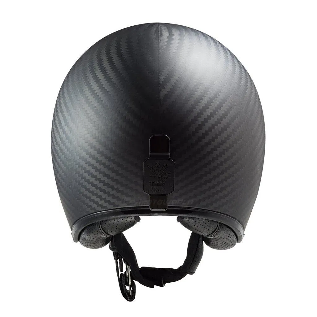 LS2 OF601 BOB II CARBON MOTORCYCLE OPEN FACE HELMET