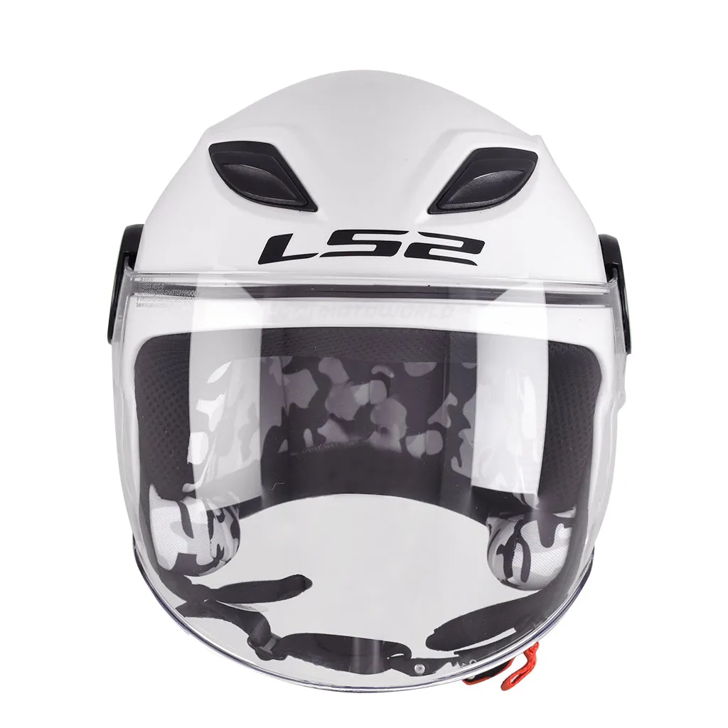 LS2 OF602 FUNNY MOTORCYCLE OPEN FACE HELMET FOR JUNIOR