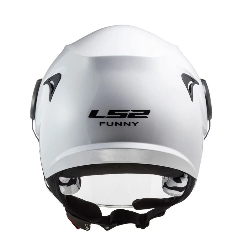 LS2 OF602 FUNNY MOTORCYCLE OPEN FACE HELMET FOR JUNIOR