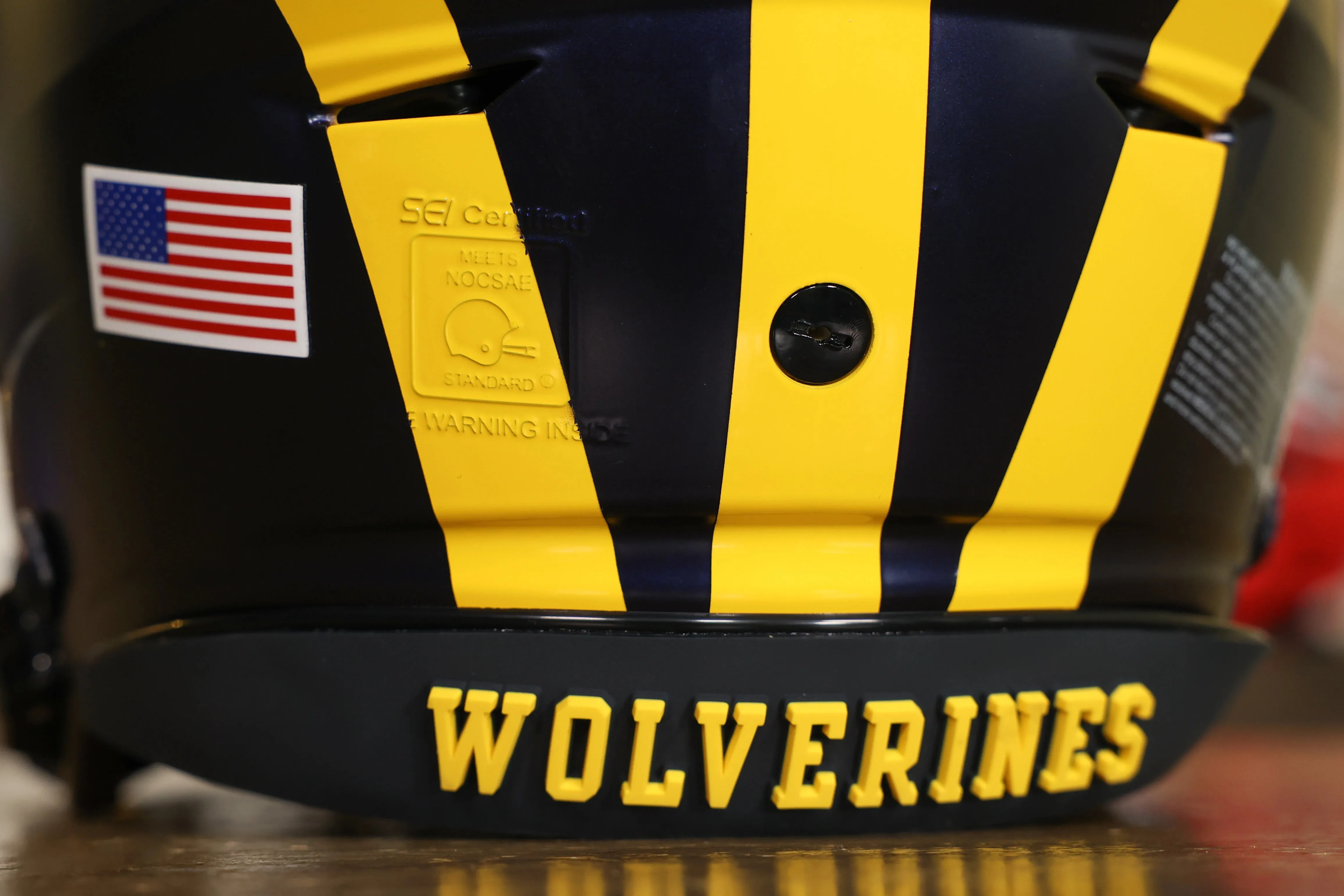 Michigan Wolverines Riddell SpeedFlex Helmet - GG Edition 02091