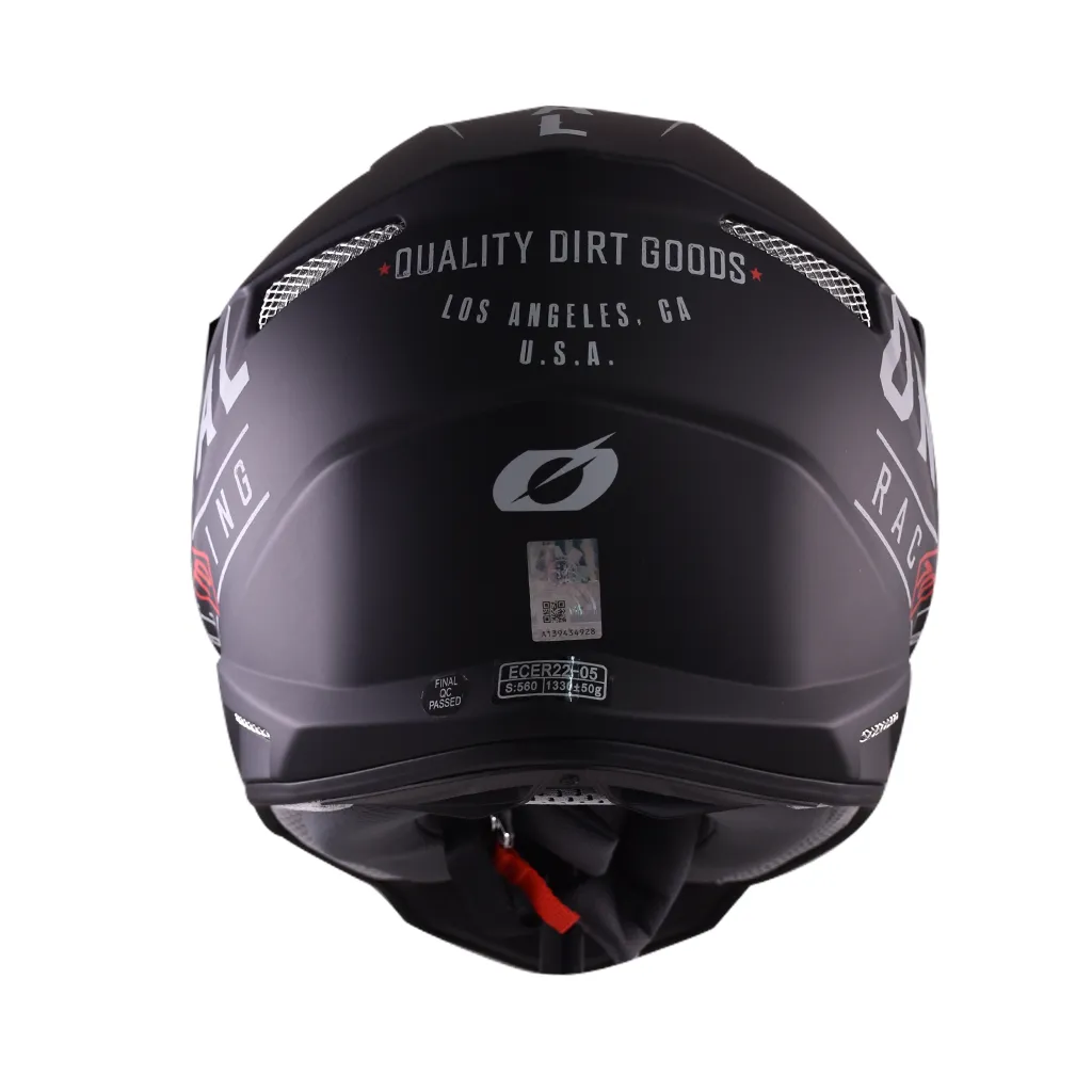 O'NEAL 3SRS MX MOTORCYCLE HELMET