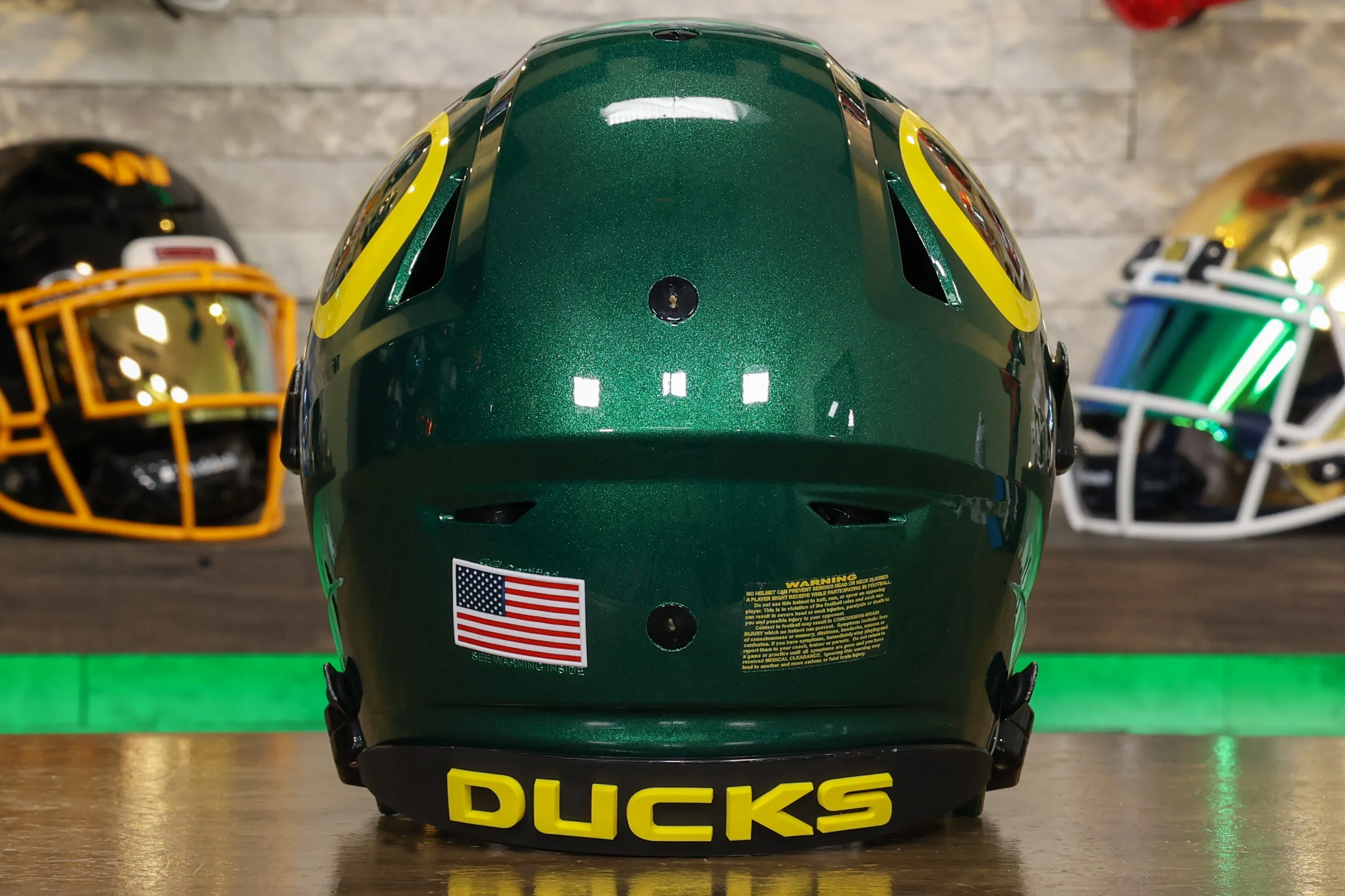 Oregon Ducks Riddell SpeedFlex Helmet - GG Edition 02530