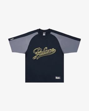 PALACE SS24 SCRIPT NAVY JERSEY (NEW)