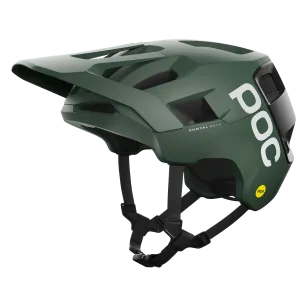 POC Kortal Race MIPS MTB Helmet - Epidote Green-Uranium Black Metallic-Matt