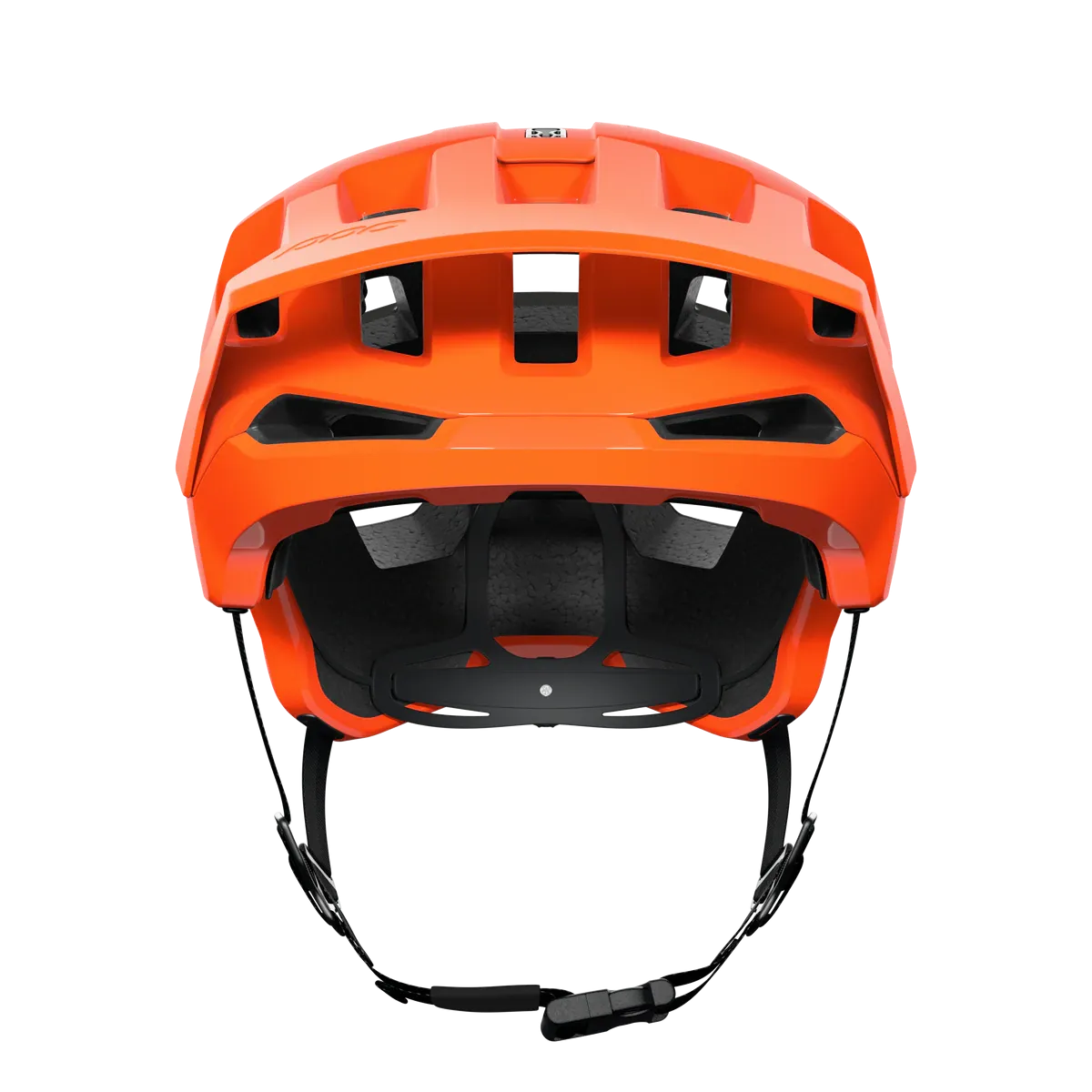 POC Kortal Race MIPS MTB Helmet - Fluorescent Orange Avip-Uranium Black Matt