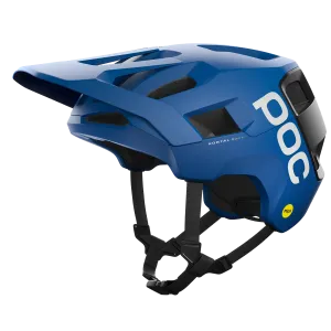 POC Kortal Race MIPS MTB Helmet - Opal Blue-Uranium Black Metallic-Matt