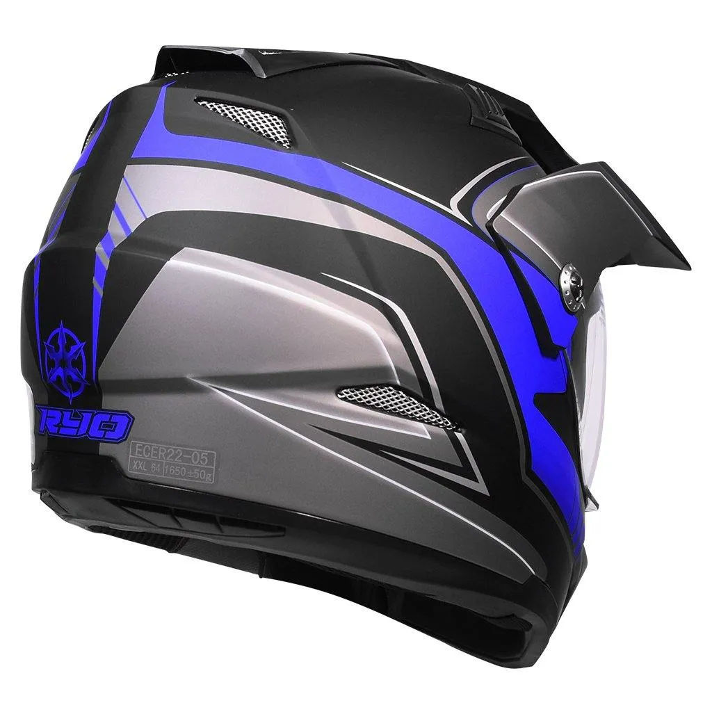 RYO RDX-1 SC-09 MOTORCYCLE MOTARD HELMET