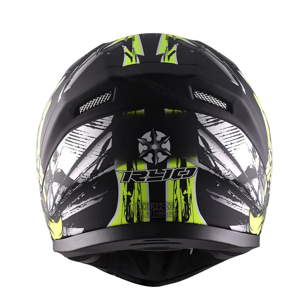 RYO RF-3SV SA-39 MOTORCYCLE FULL FACE HELMET