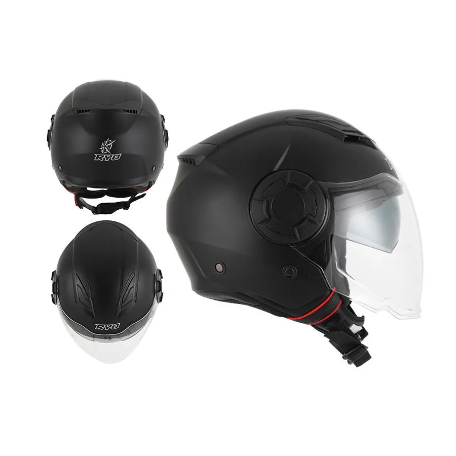 RYO RO-4SV MOTORCYCLE OPEN FACE HELMET