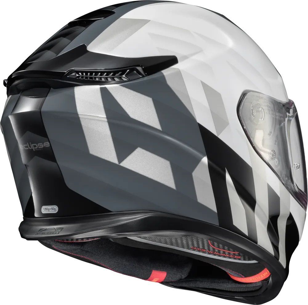 Scorpion EXO-Eclipse Full Face Helmet Pivot White
