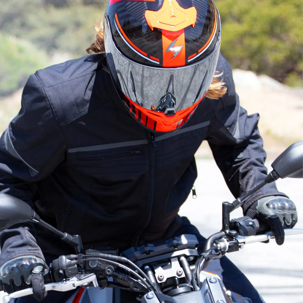 Scorpion EXO EXO-R1 Air Full Face Bluetooth Helmet Juice Red