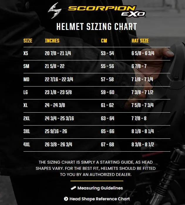 Scorpion EXO-R1 Air Full Face Helmet Gloss Black Size Large (Open Box)