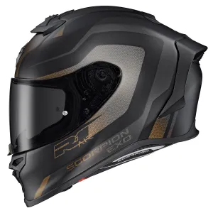 Scorpion EXO-R1 Air Full Face Hive Gold/Black