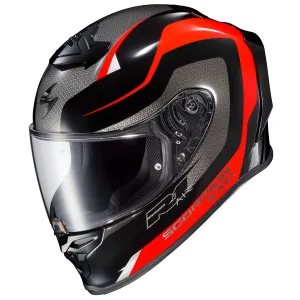 Scorpion EXO-R1 Air Full Face Hive Red/Black