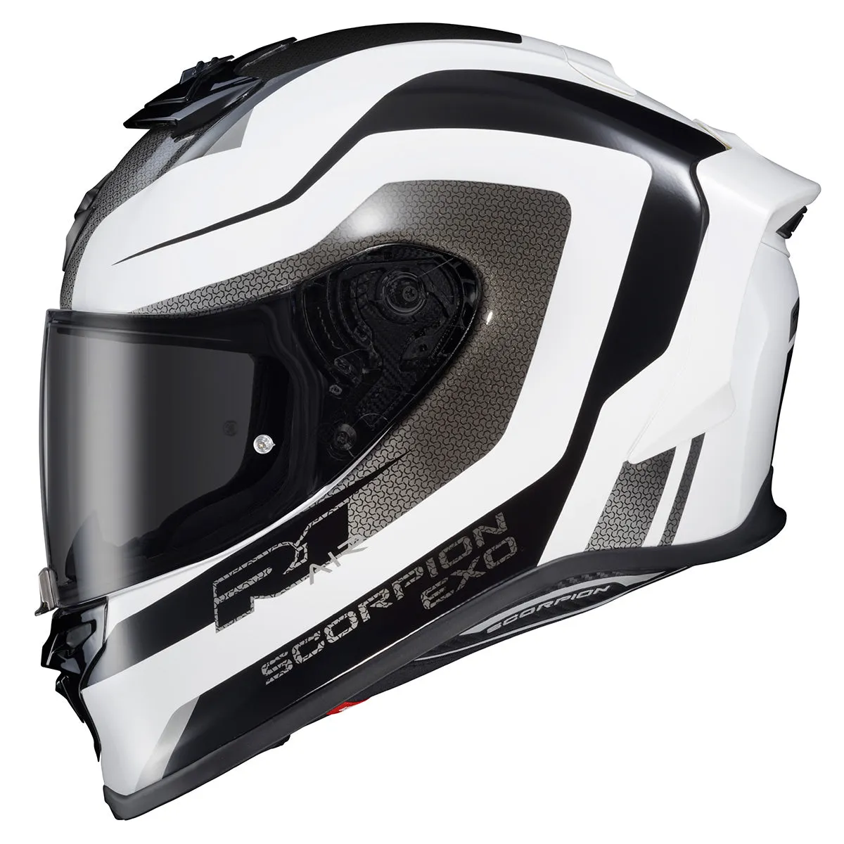 Scorpion EXO-R1 Air Full Face Hive White/Black