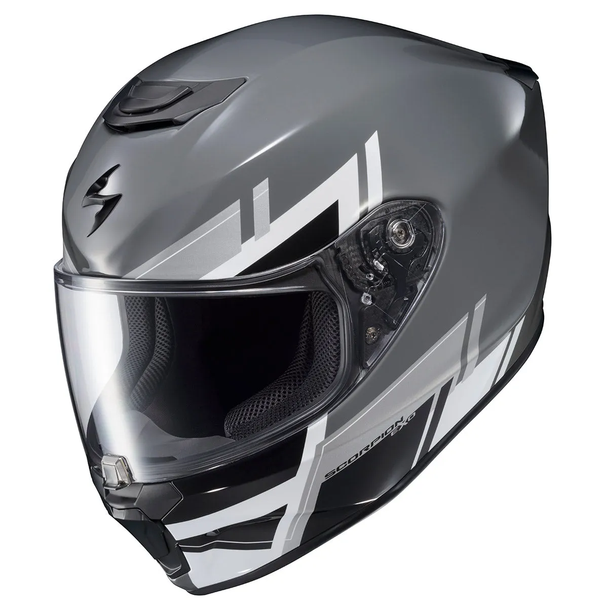 Scorpion EXO-R420  Full Face Helmet Pace Graphic Cement