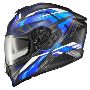 Scorpion EXO-ST1400 Carbon Full Face Helmet Hex Matte Blue