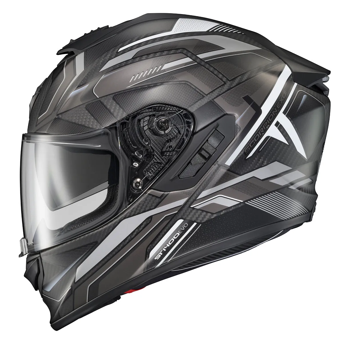 Scorpion EXO-ST1400 Carbon Full Face Helmet Hex Matte Grey
