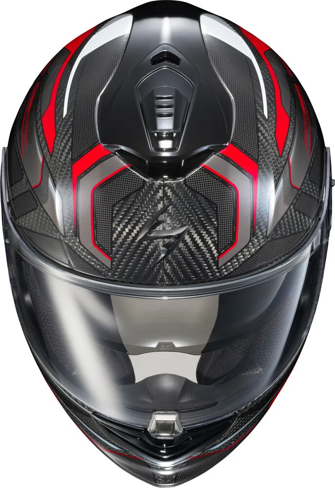 Scorpion EXO-ST1400 Carbon Full Face Helmet Hex Red
