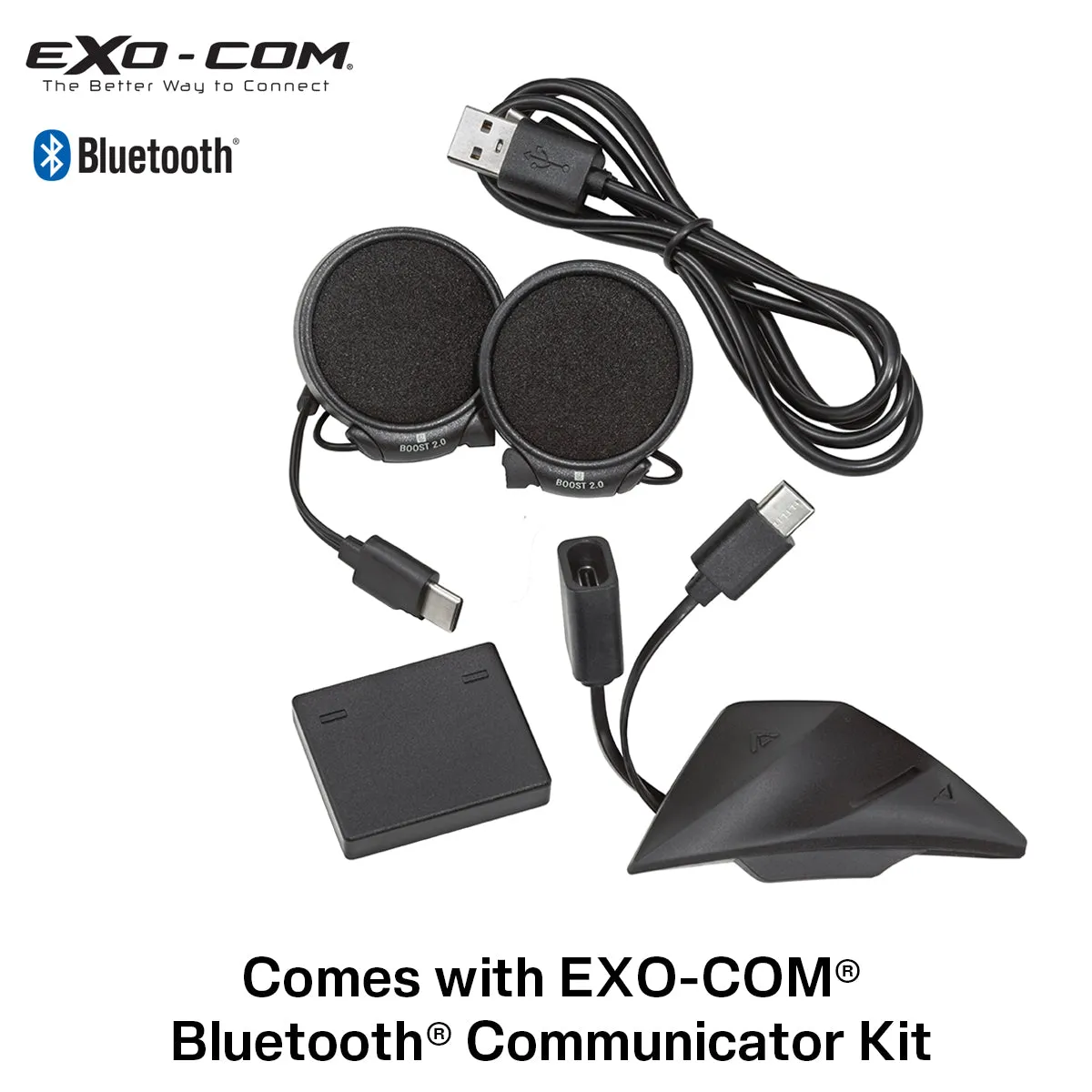Scorpion EXO-T-520  EXO-Com Full Face Helmet Nama-Sushi Black Chameleon