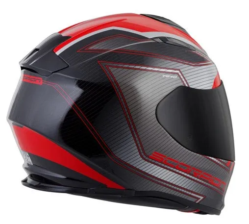 Scorpion EXO-T510 Full Face Helmet Nexus Graphic Red Black