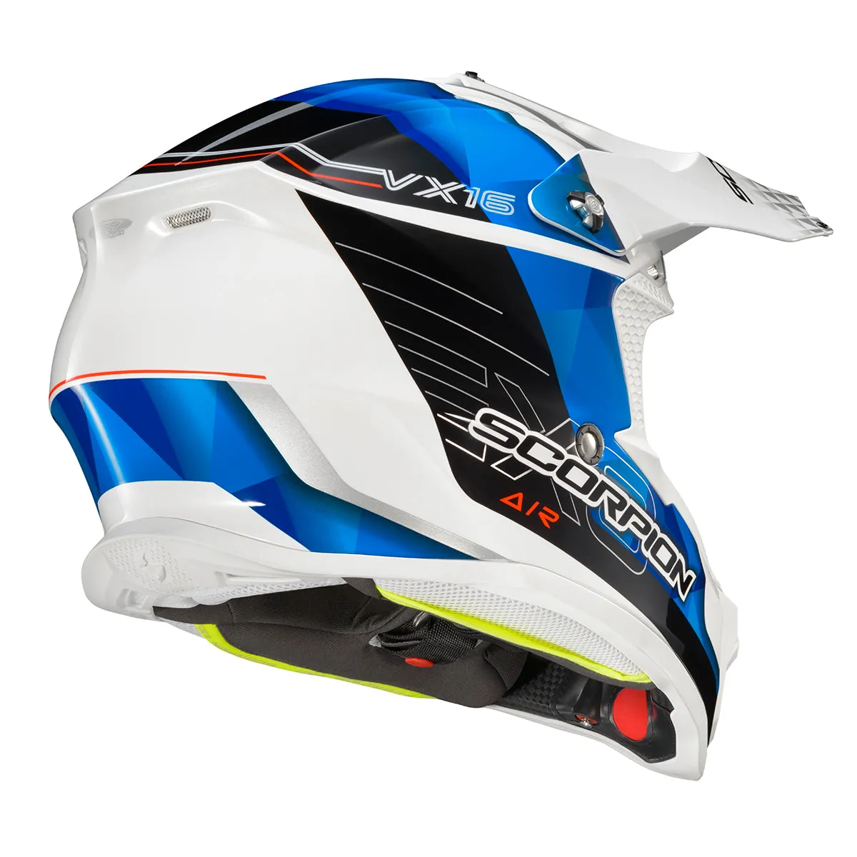 Scorpion VX-16 Off Road Helmet Prism Graphic Blue