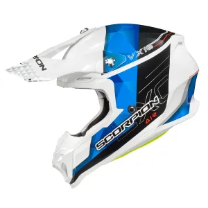 Scorpion VX-16 Off Road Helmet Prism Graphic Blue