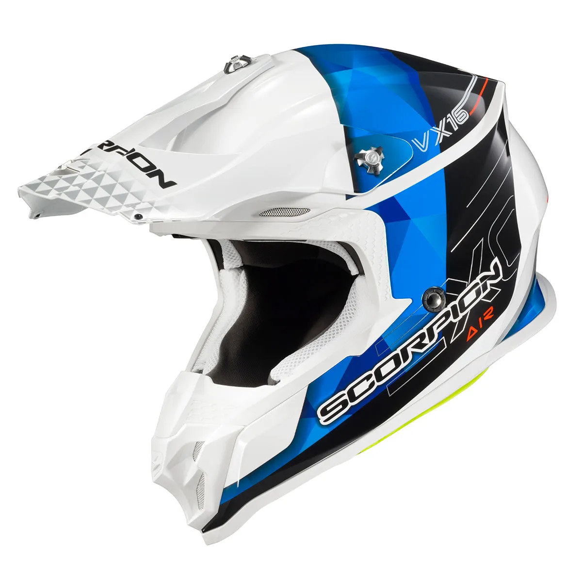 Scorpion VX-16 Off Road Helmet Prism Graphic Blue