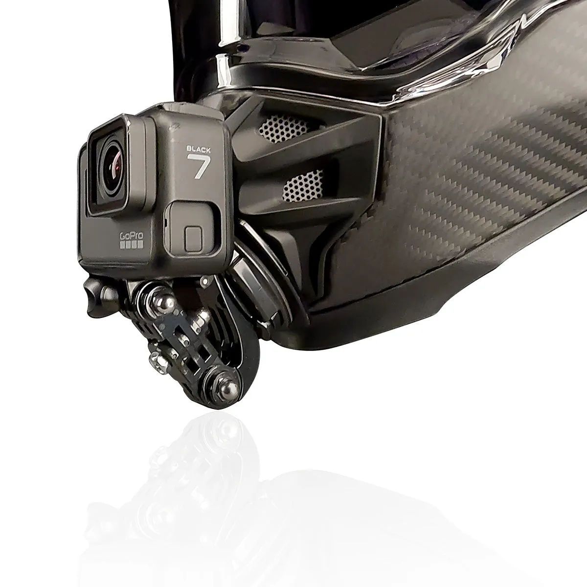 Scorpion XT9000 Dual Sport Helmet Carbon Trailhead Dark Red