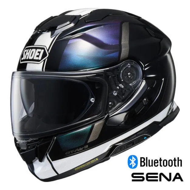 Shoei GT-Air 3 Full Face Helmet Scenario Graphic TC-5 SRL 3 Installed