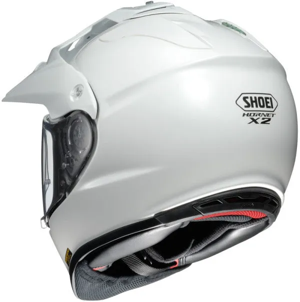 Shoei Hornet X2 Dual Sport Helmet Gloss White