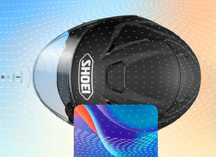 SHOEI J-CRUISE 3 MOTORCYCLE OPEN FACE HELMET