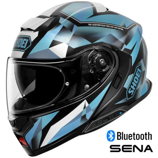 Shoei Neotec 3 Modular Helmet Fragments TC-2 SRL 3 Installed